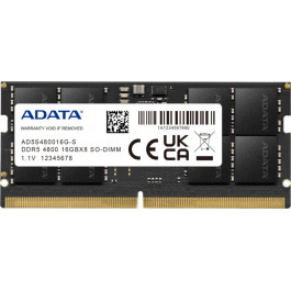 ADATA 32 GB SO-DIMM DDR5 4800 MHz (AD5S480032G-B)