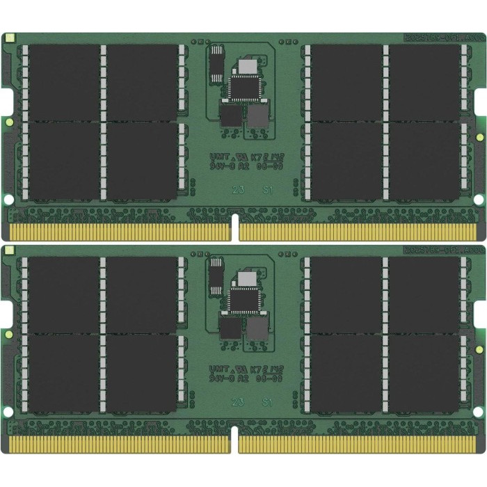 Kingston 64 GB (2x32GB) SO-DIMM DDR5 4800 MHz (KCP548SD8K2-64) - зображення 1