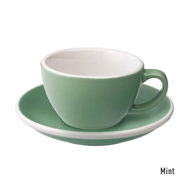 Loveramics Чашка и блюдце под кофе с молоком Egg Flat White (150 мл)(Mint) - зображення 1