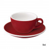 Loveramics Чашка и блюдце под кофе с молоком Egg Flat White(150 мл) (Red) - зображення 1