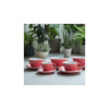 Loveramics Чашка и блюдце для латте  Egg Cafe Latte Cup & Saucer (Berry) (300 мл) (C088-107BBE) - зображення 5