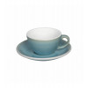 Loveramics Чашка и блюдце под кофе с молоком  Egg Flat White, 150 мл, Ice Blue (C088-132BIB) - зображення 1