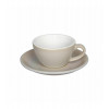 Loveramics Чашка и блюдце под кофе с молоком  Egg Flat White, 150 мл, Ivory (C088-126BIV) - зображення 1