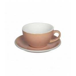   Loveramics Чашка и блюдце для капучино  Egg Cappuccino Cup & Saucer, 200 мл, Rose (C088-122BRO)