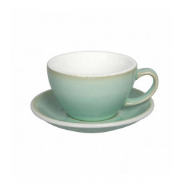 Loveramics Чашка и блюдце для латте  Egg Cafe Latte Cup & Saucer | 300 мл | Basil (C088-110BBI)