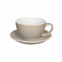 Loveramics Чашка и блюдце для латте  Egg Cafe Latte Cup & Saucer, 300 мл, Ivory (C088-105BIV)