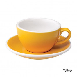 Loveramics Чашка и блюдце для капучино  Egg Cappuccino Cup & Saucer Yellow, 200 мл (C0098-200YE)