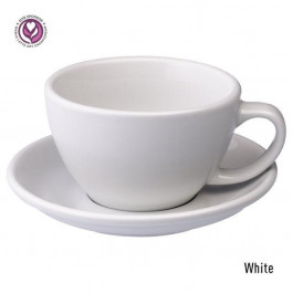 Loveramics Чашка и блюдце для латте  Egg Cafe Latte Cup & Saucer (White) (300 мл) (C0098-200WHH)