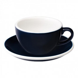 Loveramics Чашка и блюдце для капучино  Egg Cappuccino Cup & Saucer Denim, 200 мл (C066-04DEN)