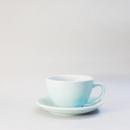 Loveramics Чашка и блюдце для латте  Egg Cafe Latte Cup & Saucer | 300 мл | River Blue (C088-17BBL)