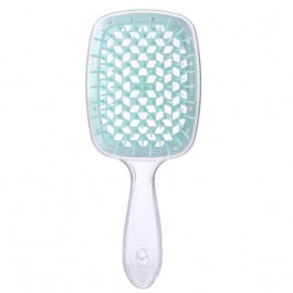 Hollow Comb Гребінець для волосся  Superbrush Plus Transparent Mint