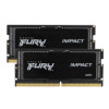 Kingston FURY 32 GB (2x16GB) SO-DIMM DDR5 4800 MHz Impact (KF548S38IBK2-32) - зображення 1