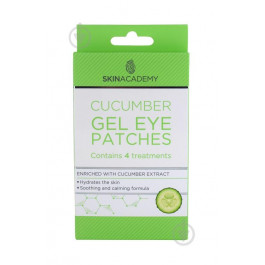 Skin Academy Патчи под глаза  Cucumber гелевые 4 пары (5031413987782)