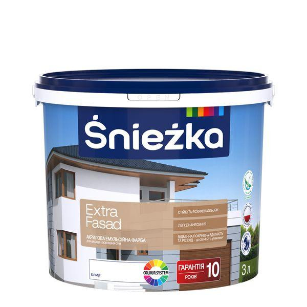 Sniezka Extra fasad 3л - зображення 1