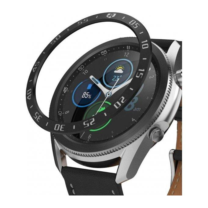 Ringke Защитная накладка  Bezel Styling для Samsung Galaxy Watch 3 45 mm GW3-45-03 Black (RCS4908) - зображення 1