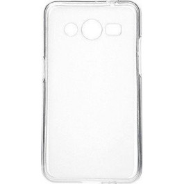 Drobak Elastic PU Samsung Galaxy Core 2 G355 (White Clear) (218614)