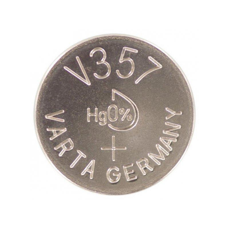 Varta V357 bat(1.55B) Silver Oxide 1шт (00357101111) - зображення 1