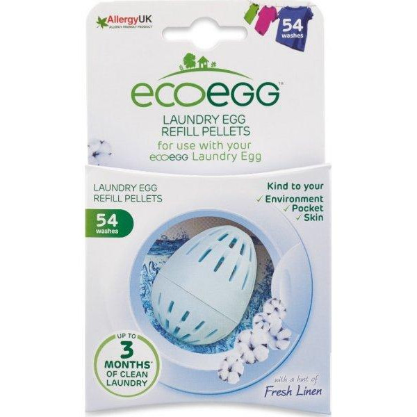 Ecoegg Laundry Egg Refills Fresh Linen 54 стирки (EPR54FL) - зображення 1