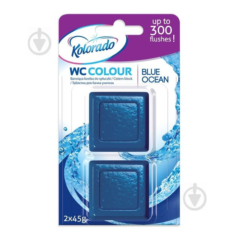 Kolorado Таблетка WC Colour Синяя 2шт (5902506004399) - зображення 1