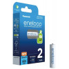 Panasonic AAA 800mAh NiMH 2шт Eneloop plastic free pack (BK-4MCDE/2BE) - зображення 1