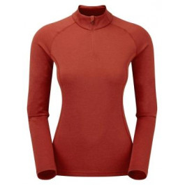   Montane Female Dart Zip-Neck M Uluru Red