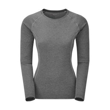 Montane Female Dart Long Sleeve T-Shirt S Nordic Grey - зображення 1