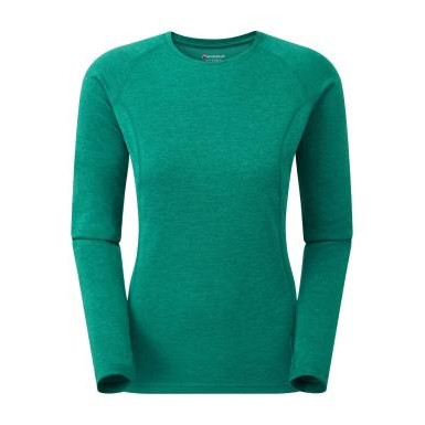 Montane Female Dart Long Sleeve T-Shirt XS Wakame Green - зображення 1