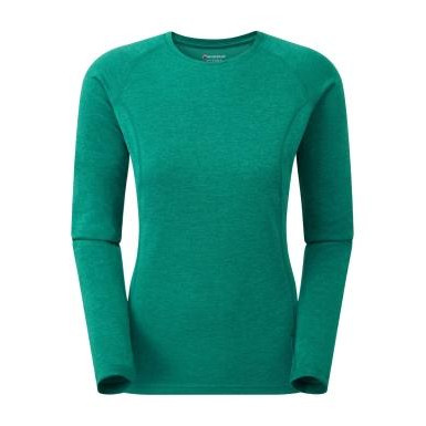 Montane Female Dart Long Sleeve T-Shirt L Wakame Green - зображення 1