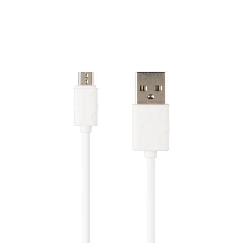 Baseus USB Cable to microUSB Yaven 1m White (CAMUN-02) - зображення 1