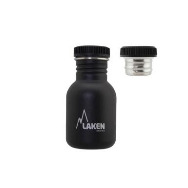 LAKEN Basic Steel Bottle 0,35L - P/S Cap (BSA35NE) - зображення 1