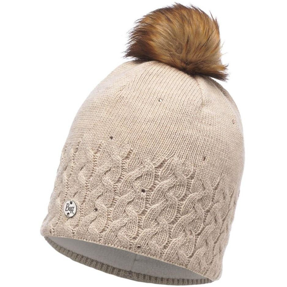 Buff Шапка  Knitted & Polar Hat elie beige (BU 116012.328.10.00) - зображення 1