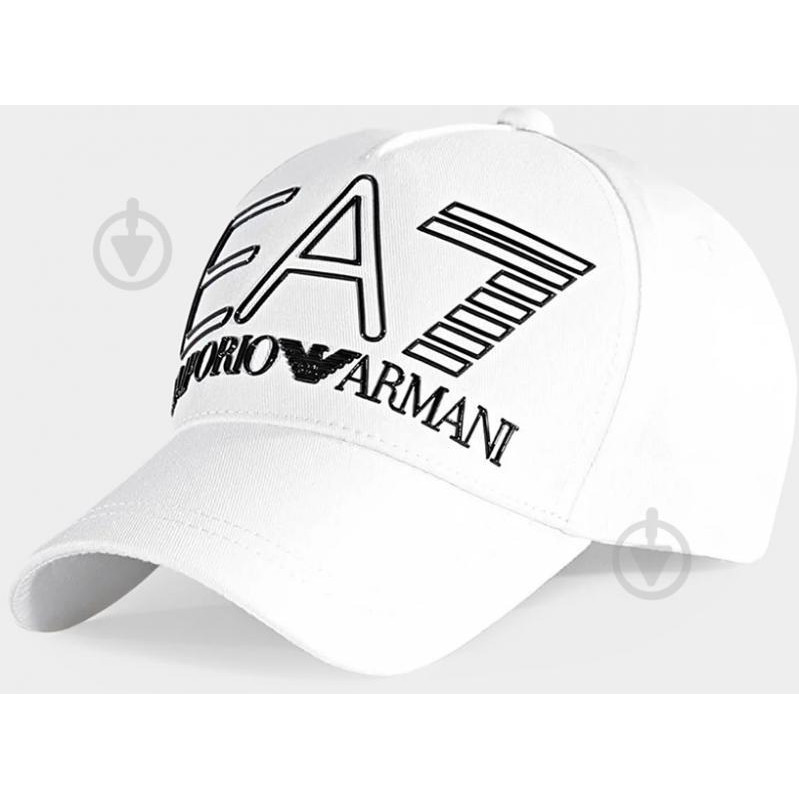 ARMANI Кепка  MAN'S CAP VISIBILITY 274991-2R102-00010 OS белый - зображення 1