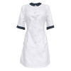 Мой портной Медицинский халат женский, белый с темно-синими вставками, размер 58 (MP-3501-1-5633-58) - зображення 1