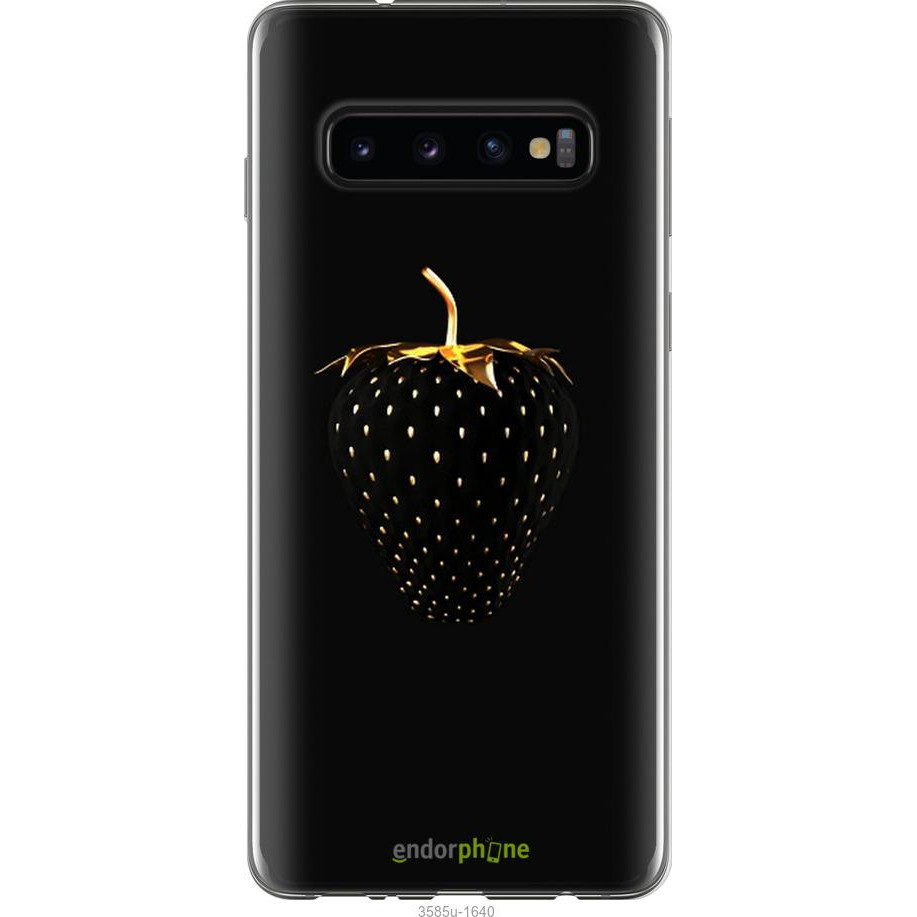 Endorphone Чехол на Samsung Galaxy S10 Черная клубника 3585u-1640-38754 - зображення 1