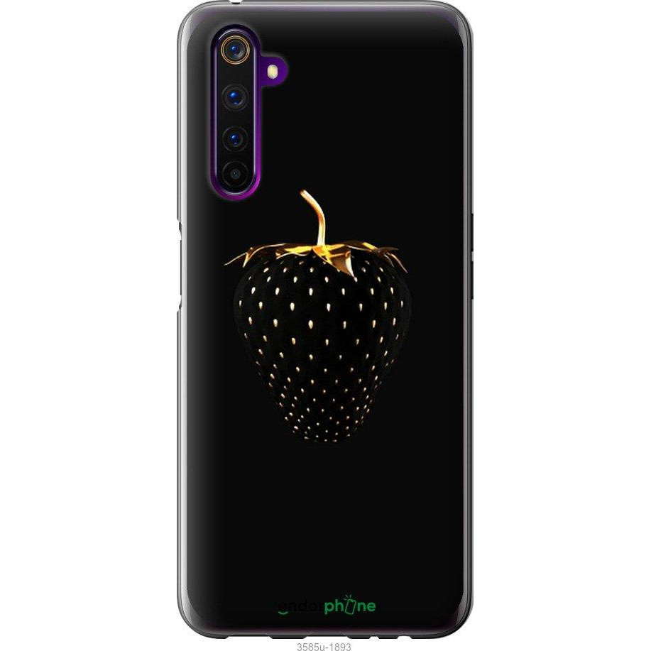 Endorphone Чехол на Realme 6 Pro Черная клубника 3585u-1893-38754 - зображення 1