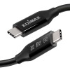 Edimax 40Gbps USB-C to USB-C 0.5m Black (UC4-005TB) - зображення 2