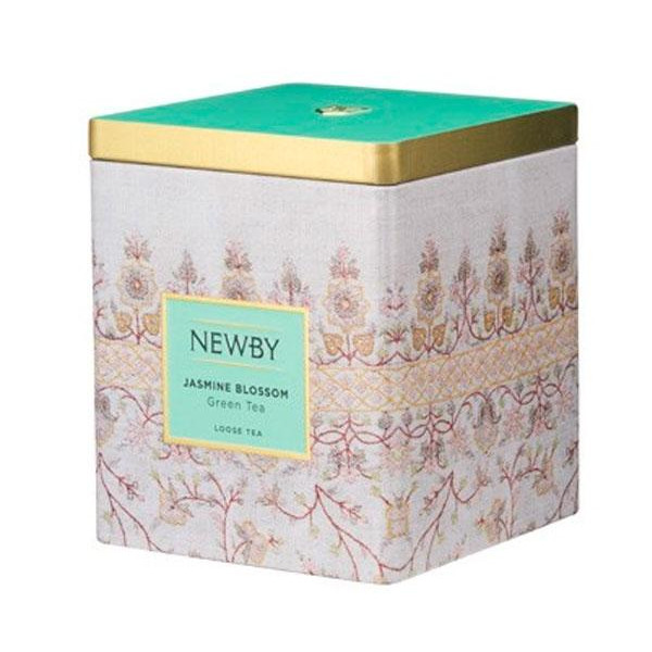 Newby Зеленый чай Цветы Жасмина ж/б 125 г (130090А) - зображення 1