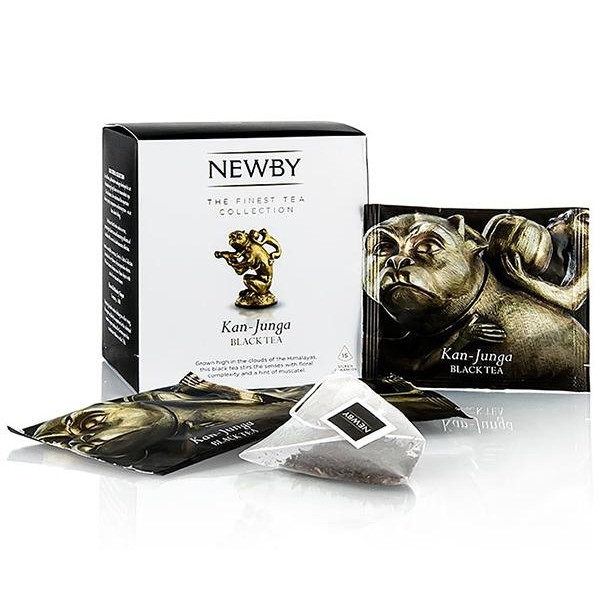 Newby Черный чай Кан Джанга в пирамидках 15 шт (601430A) - зображення 1