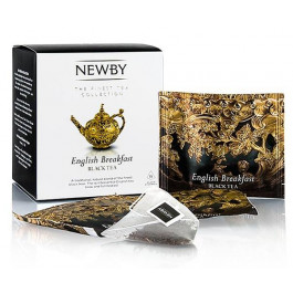 Newby Черный чай Английский завтрак в пирамидках 15 шт (600050A)