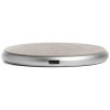 DECODED Wireless Fast Charger Leather Pad 10W Silver Metal/Grey (D9WC2SRGY) - зображення 4