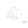 MJ-Light SL7560/18W BK 3000K - зображення 3