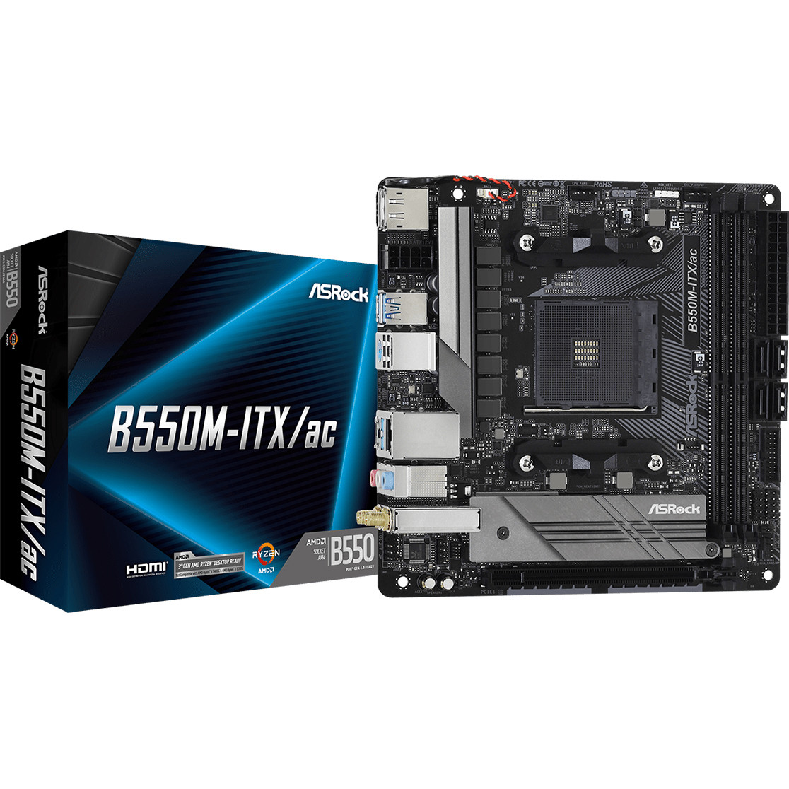 ASRock B550M-ITX/ac - зображення 1