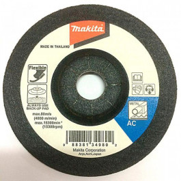 Makita Гнучкий шліфувальний диск 115х3 60Т по металу  B-18281