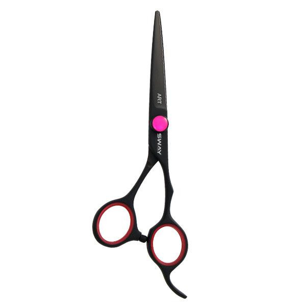 SWAY Ножницы для стрижки прямые  ART Neon Pink 5,00" - зображення 1