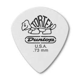   Dunlop Медиатор  4781 Tortex White Jazz III Guitar Pick 0.73 mm (1 шт.)