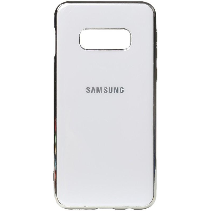 TOTO Electroplate TPU Case Samsung Galaxy S10e White - зображення 1