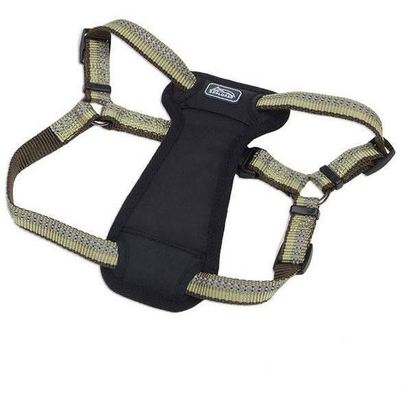 Coastal Світловідбивна шлейка з нагрудником для собак  K9 Explorer Harness 2.3-4.5 кг 1.6х30-45 см хакі - зображення 1