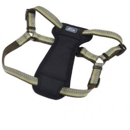   Coastal Світловідбивна шлейка з нагрудником для собак  K9 Explorer Harness 2.3-4.5 кг 1.6х30-45 см хакі