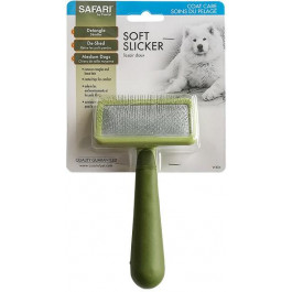 Safari Пуходерка  Soft для собак і котів м'яка зелена 8.9x15.9 см (39229)