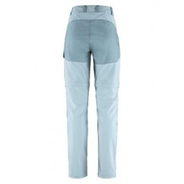 Fjallraven Abisko Midsummer Zip Off Trousers W L Mineral Blue/Clay Blue